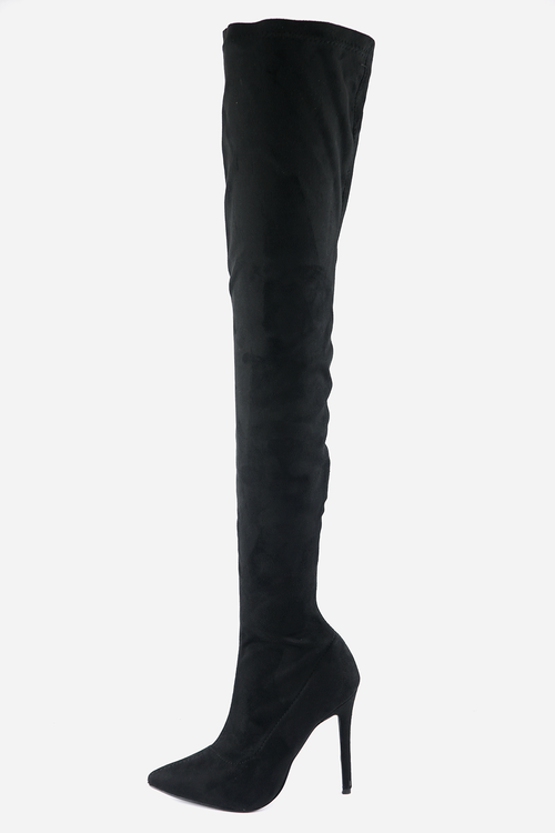 Pointy Sock Boots - Black – Haute & Rebellious