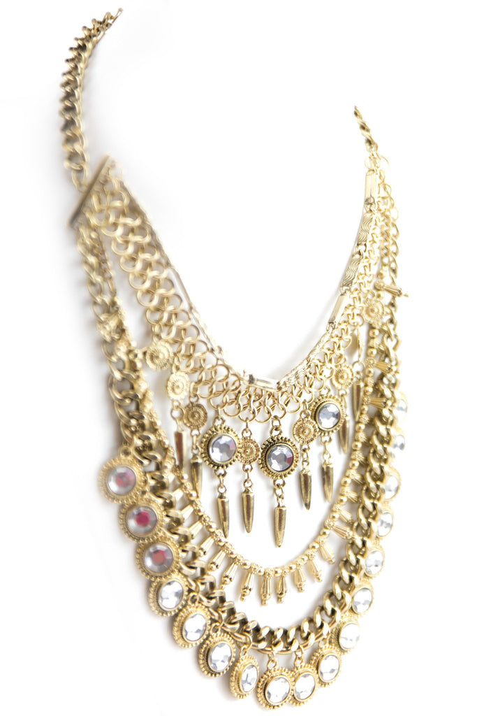 GYPSY COMBO NECKLACE - GOLD | Haute & Rebellious