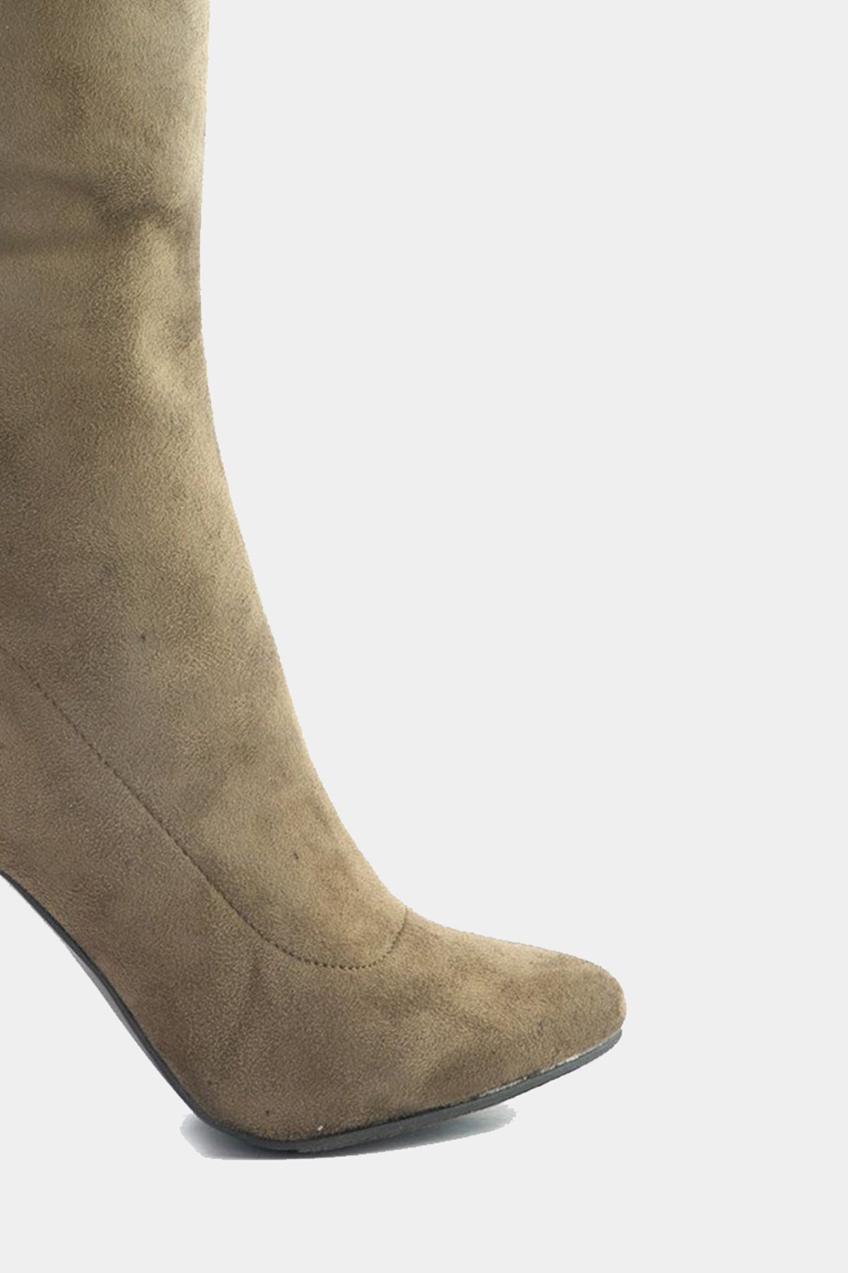 Cari Knee High Boots - Taupe – Haute & Rebellious