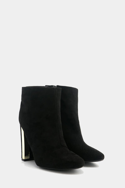 Kyra Suede Bootie Heel– Haute & Rebellious