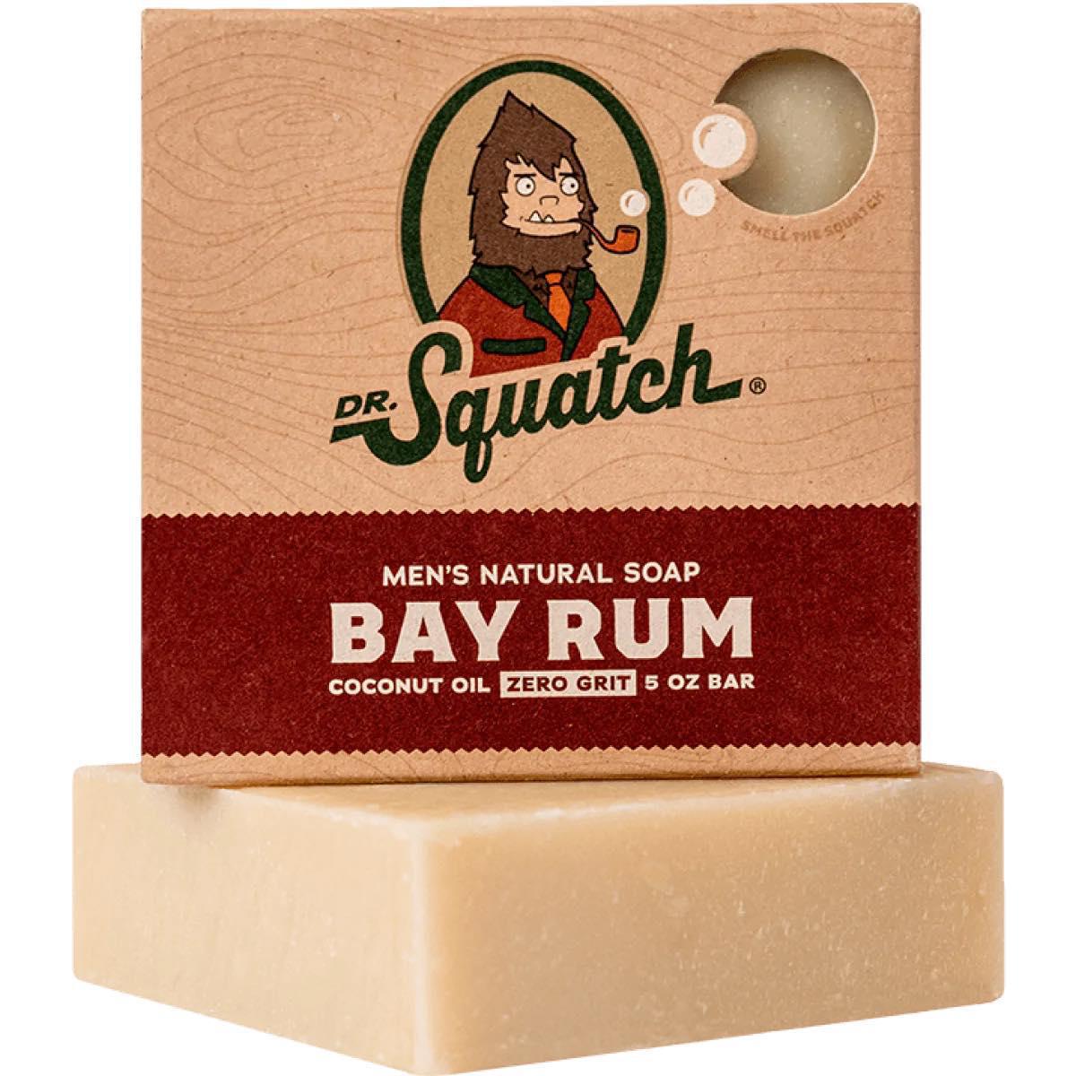 Dr. Squatch Men's Cologne and Natural Bar Soap - Fireside Bourbon Natu -  Clean Water Mill