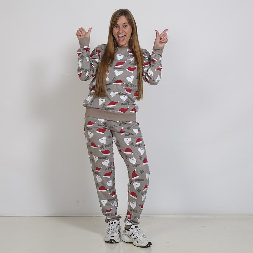 Julsweatsuit Grå - Dam.