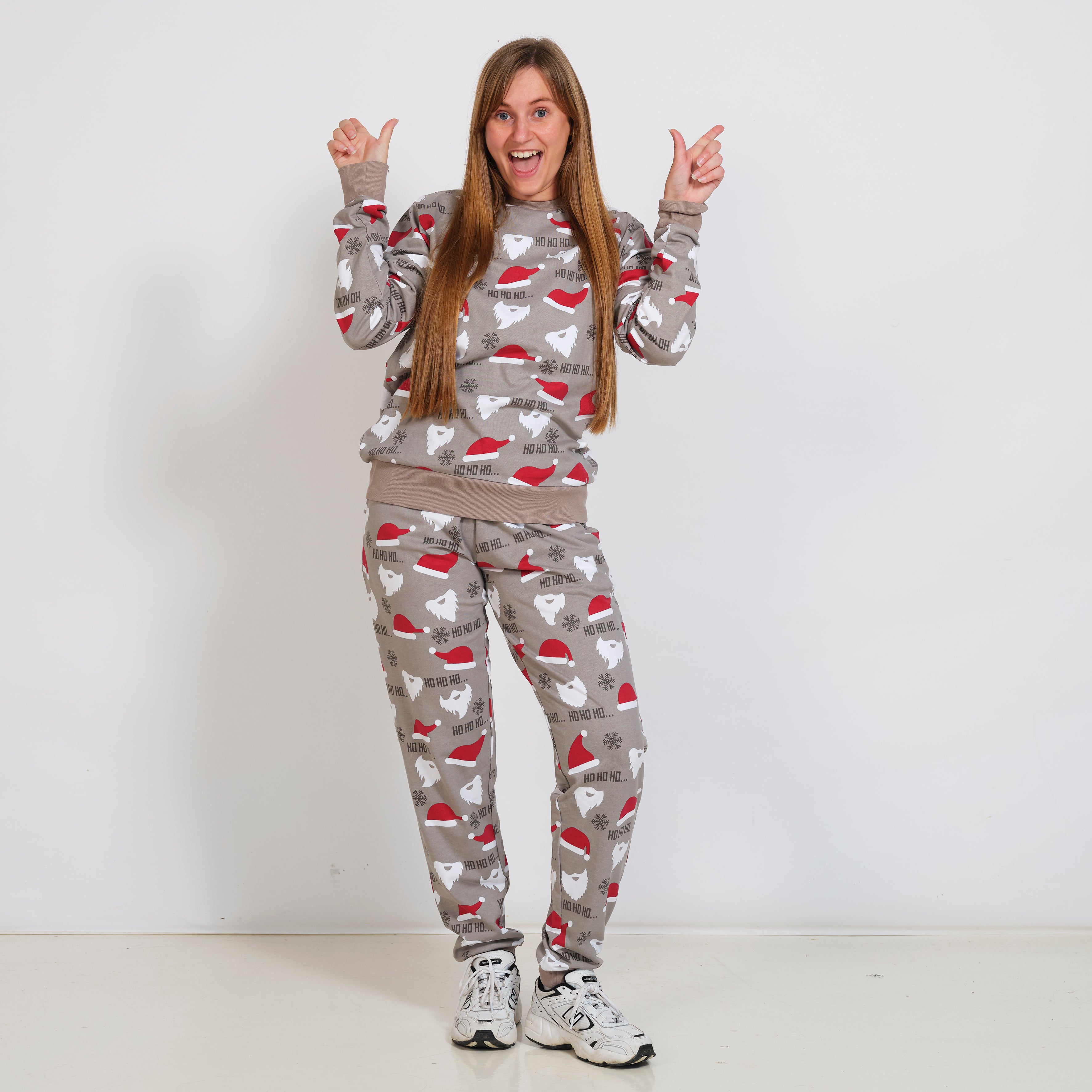 Julsweatsuit Grå - Dam.