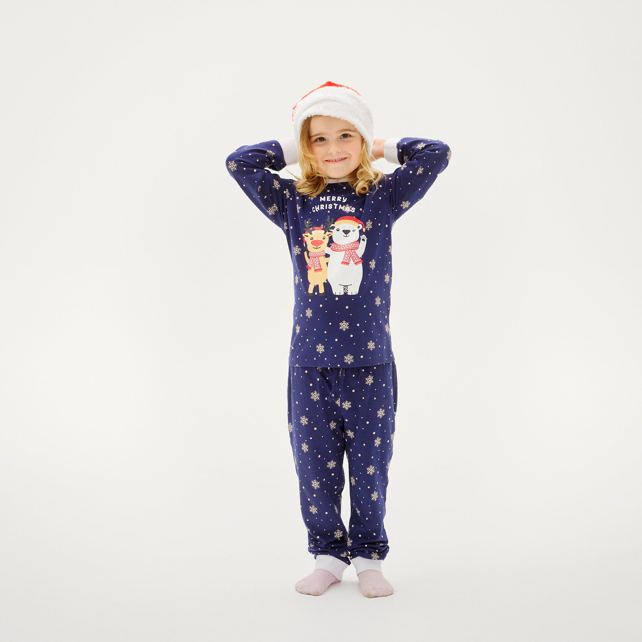 Läs mer om Best friends Christmas pyjamas - Barn