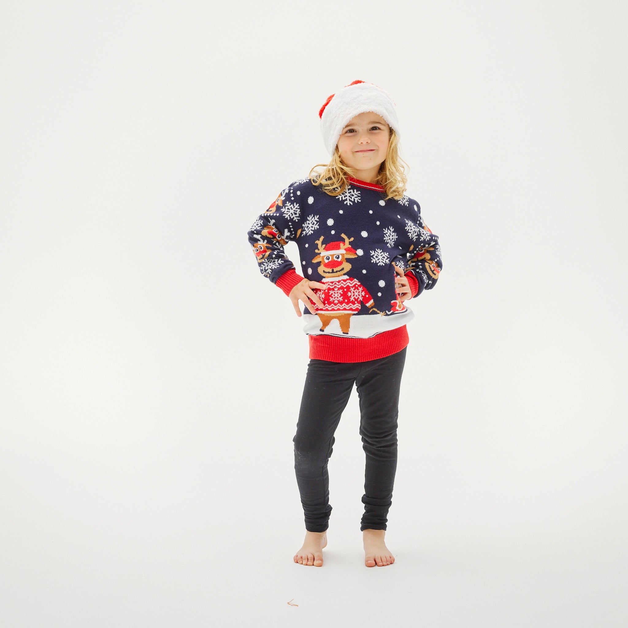 Läs mer om The Bringing Christmas Gifts Sweater - Barn