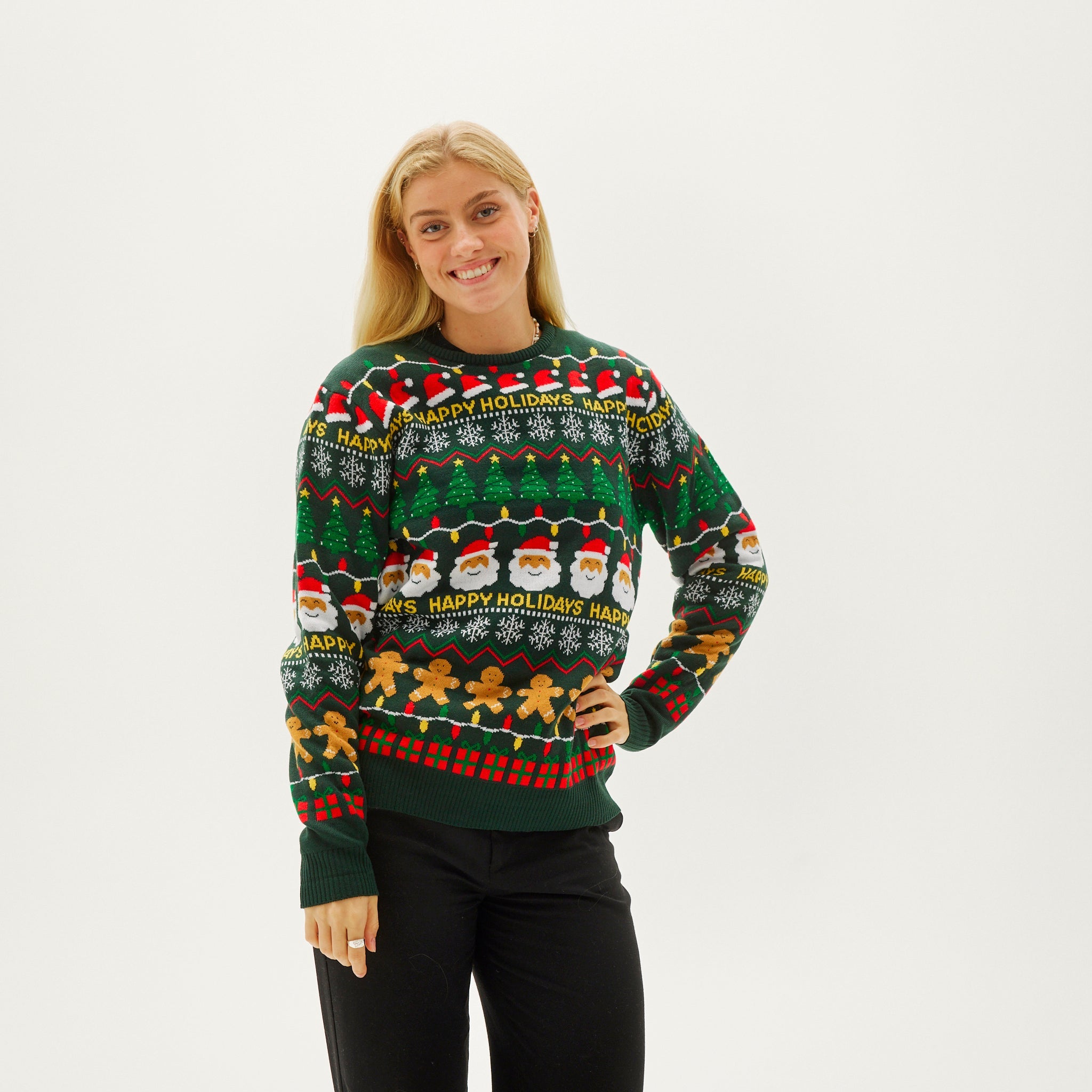 Läs mer om Christmas Sweater With A Vibe - Dam