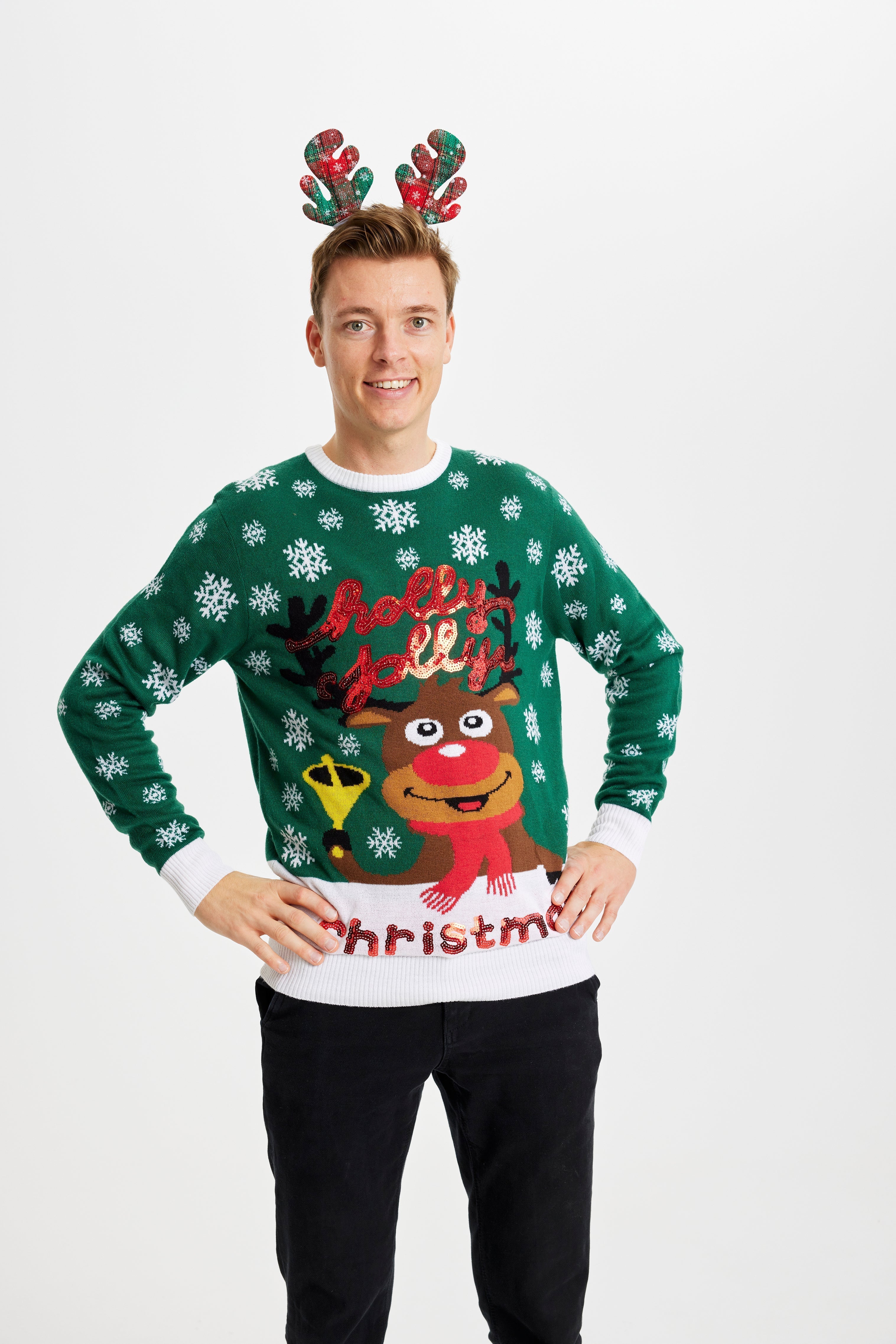 Holly Jolly Sweater - Herr