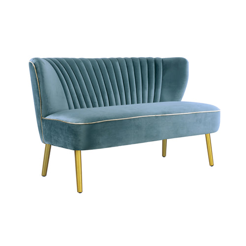 Steel Blue Coco 2 Seater
