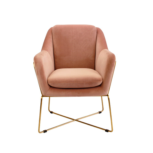 Copy of Milan Armchair - Blush