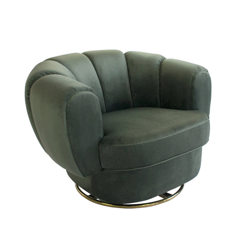 Siena Swivel Chair - Olive