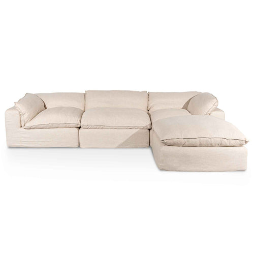 Amara Corner Sofa - Linen Sand