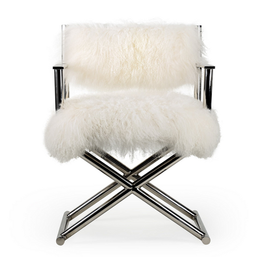 Armchair - Softest Mongolian Fur