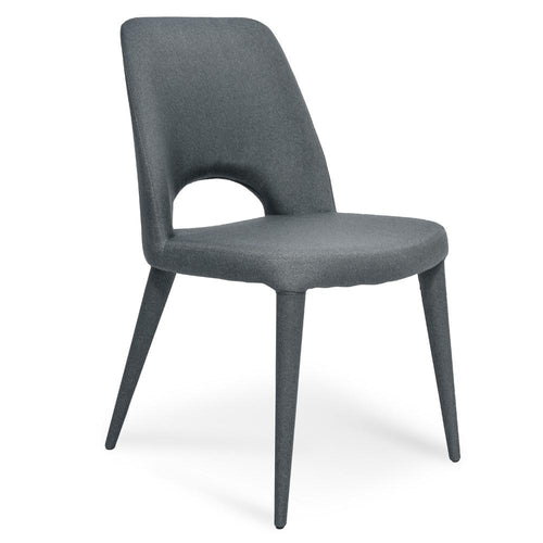 Lia Dining Chair  - Gunmetal Grey