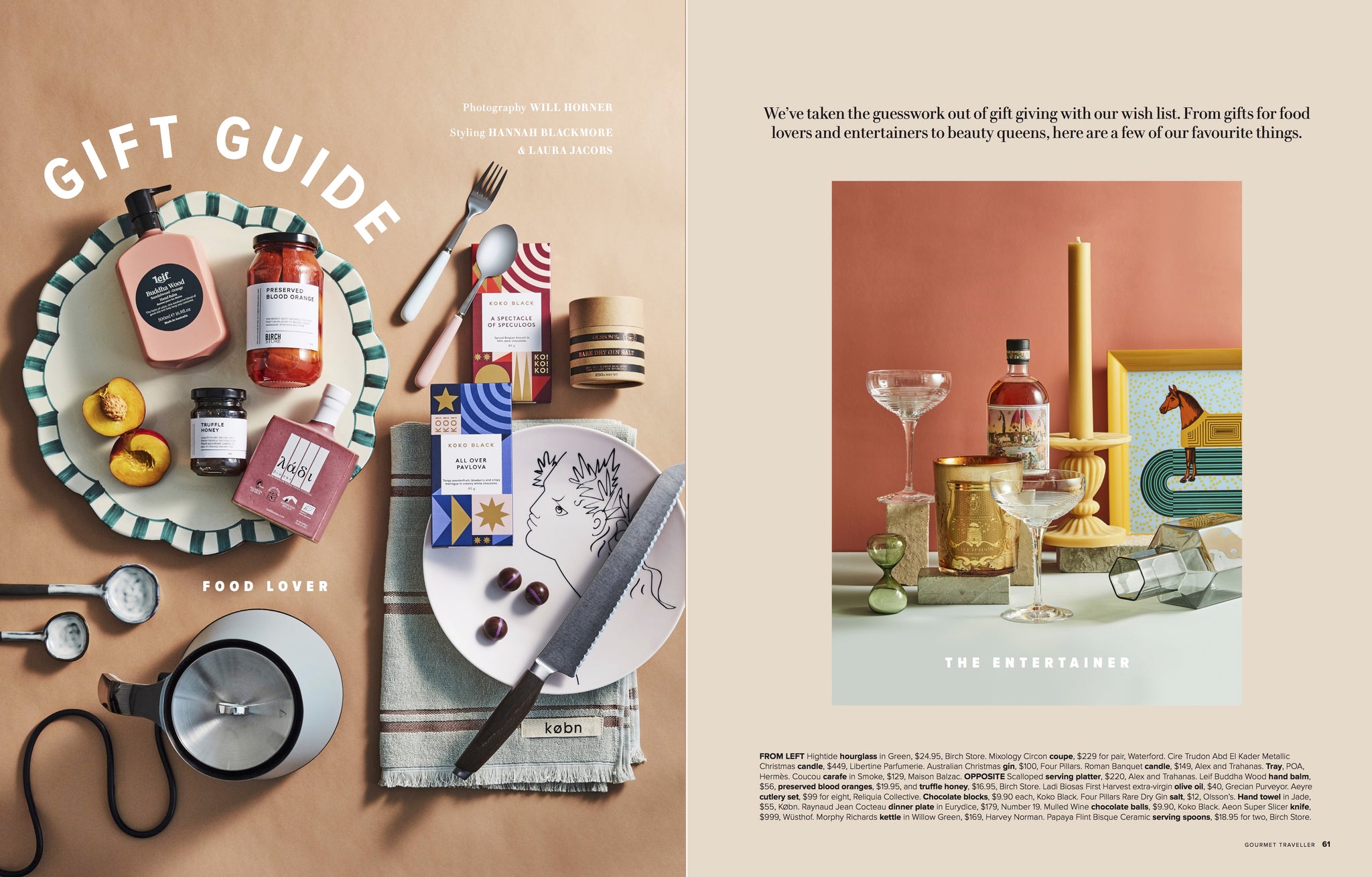 Gourmet Traveller Magazine selects Grecian Purveyor for their official Christmas 2020 gift guide for gourmet food lovers.