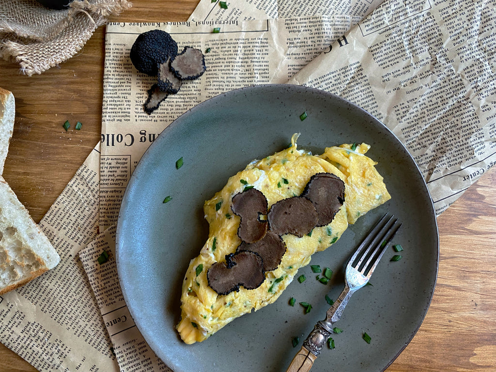 truffle omelette recipe with Australia's best quality whole truffles.