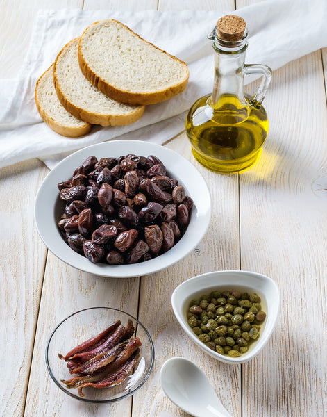 Best capers and olive tapenade recipe from Grecian Purveyor.