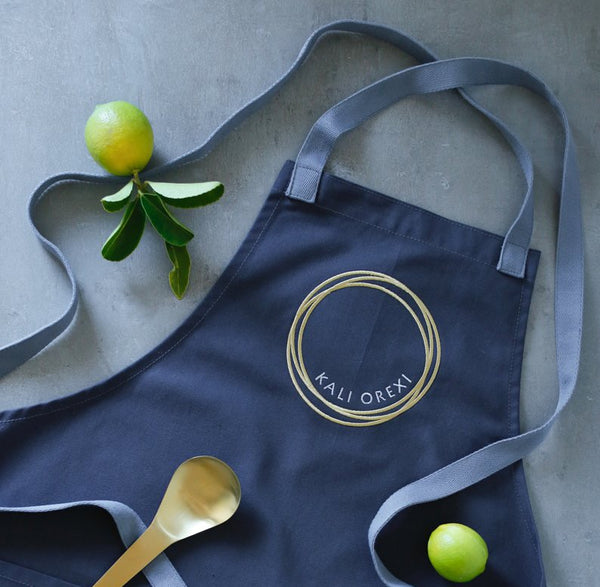 GIFT SET - Beyond the Greek Salad Cookbook & Kali Orexi Apron