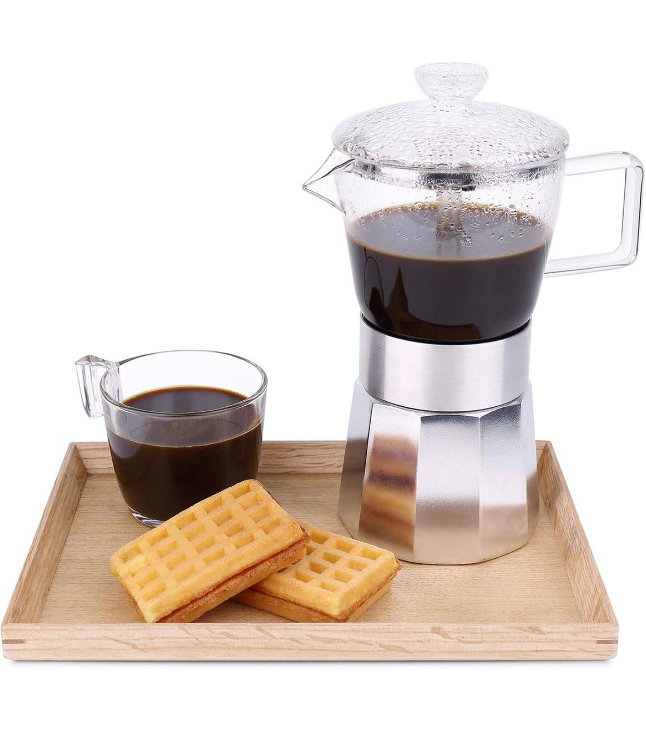 glass stove top coffee maker