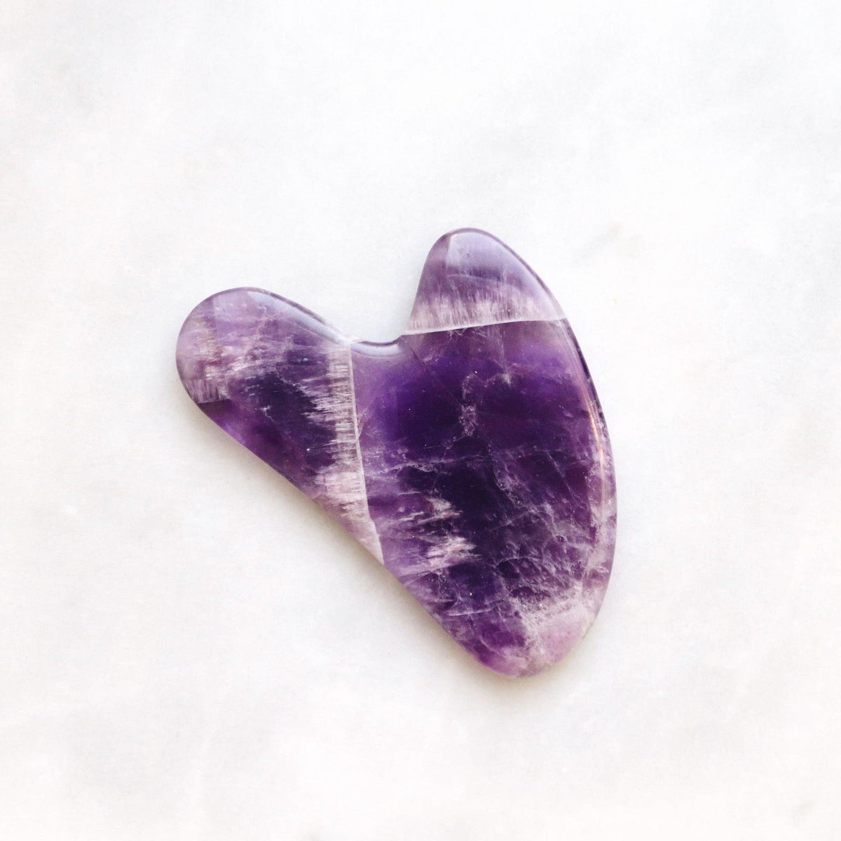 The Amethyst Gua Sha Facial Lifting Tool