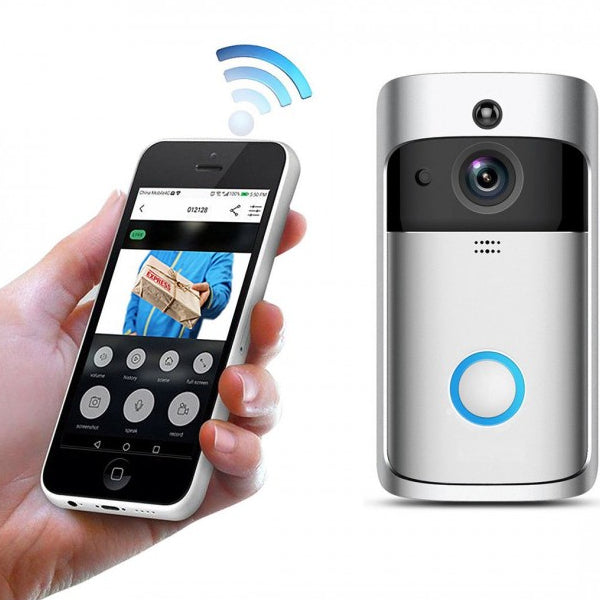 doorbell connected to smartphone