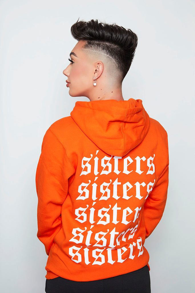 orange sisters hoodie