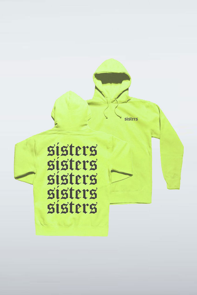 sisters apparel red hoodie