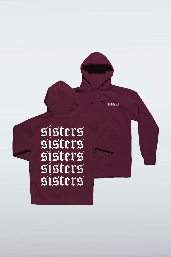 sisters light blue hoodie