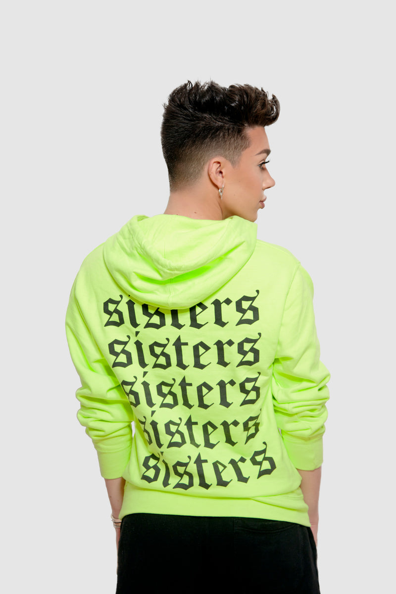 sisters hoodie yellow