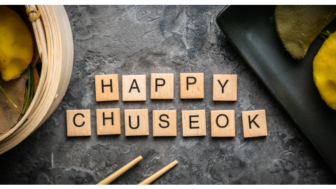 happy chuseok letters