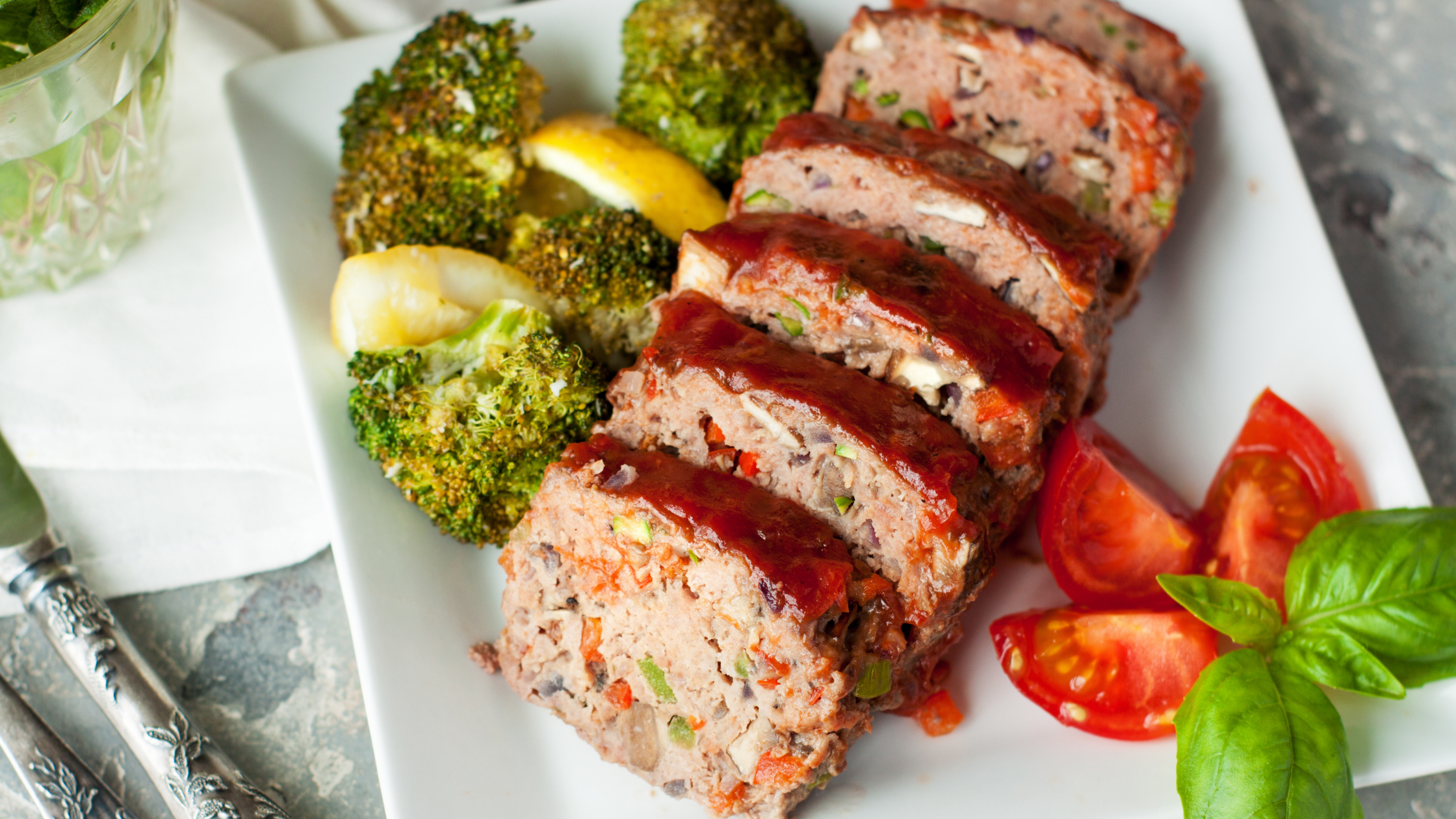 meatloaf with vegetables