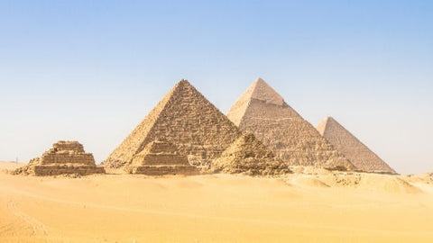 Egyptian pyramids at Giza