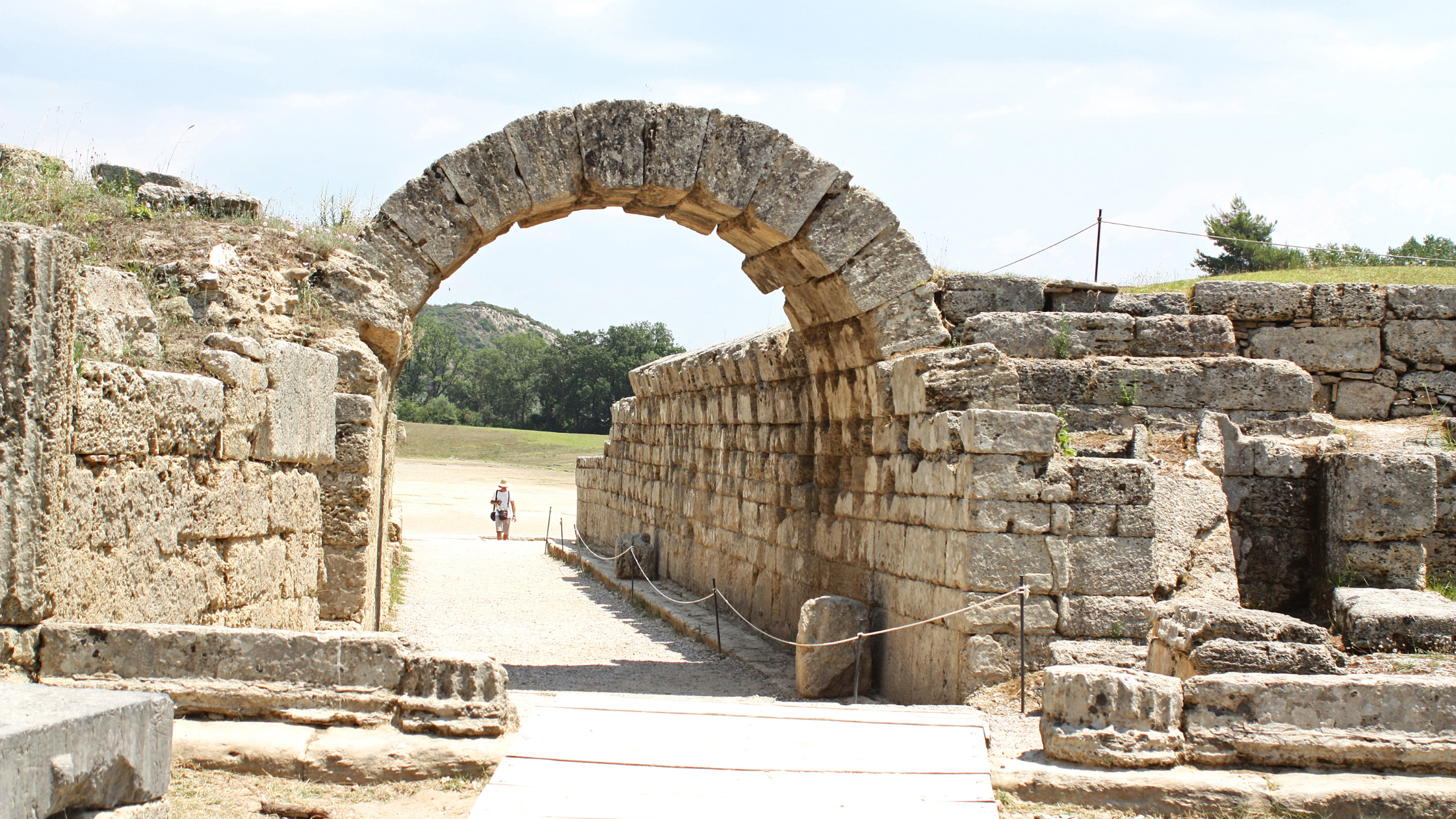 stadium at Olympia Greece