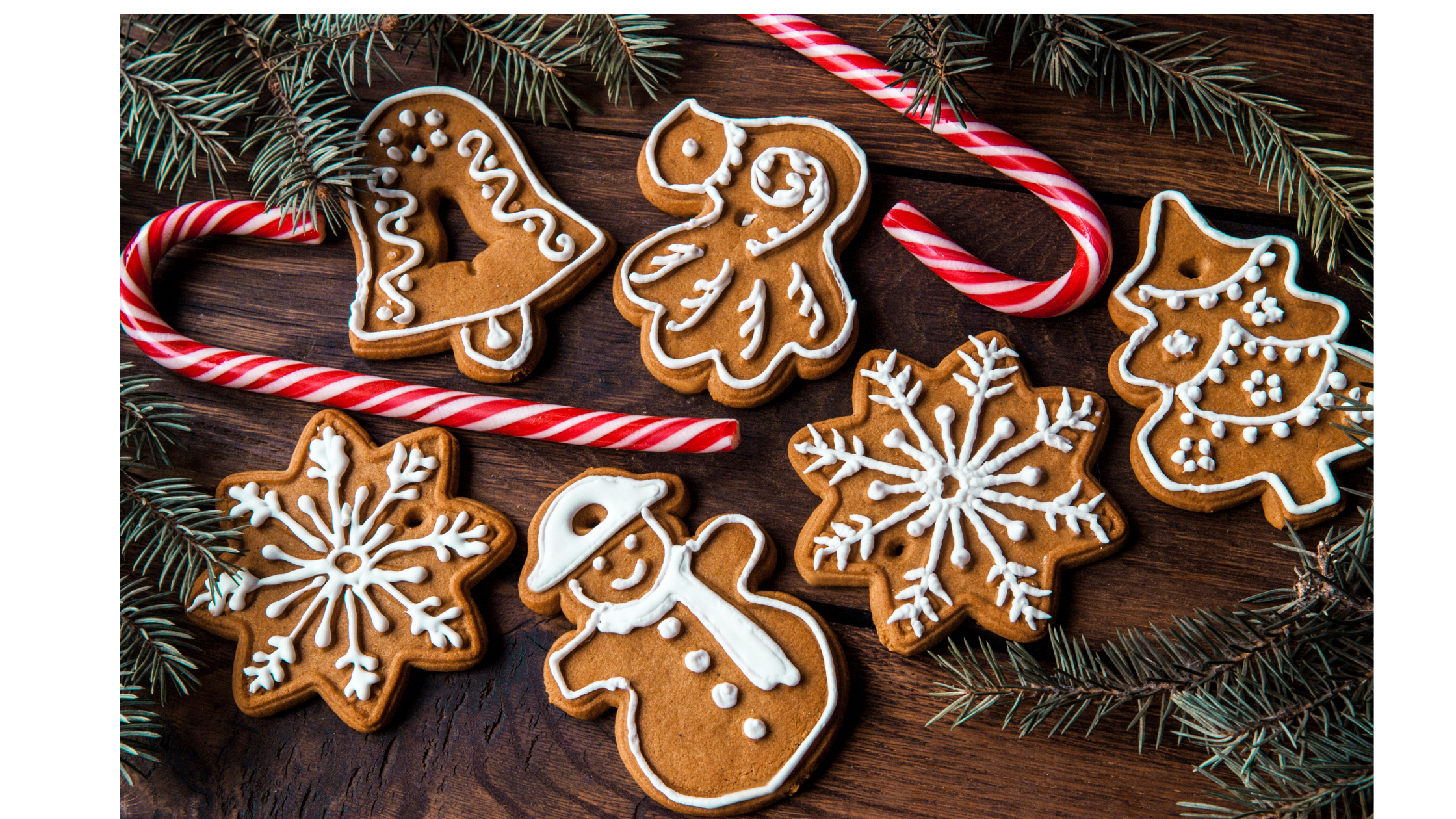 Gingerbread Cookies and Candy Canes