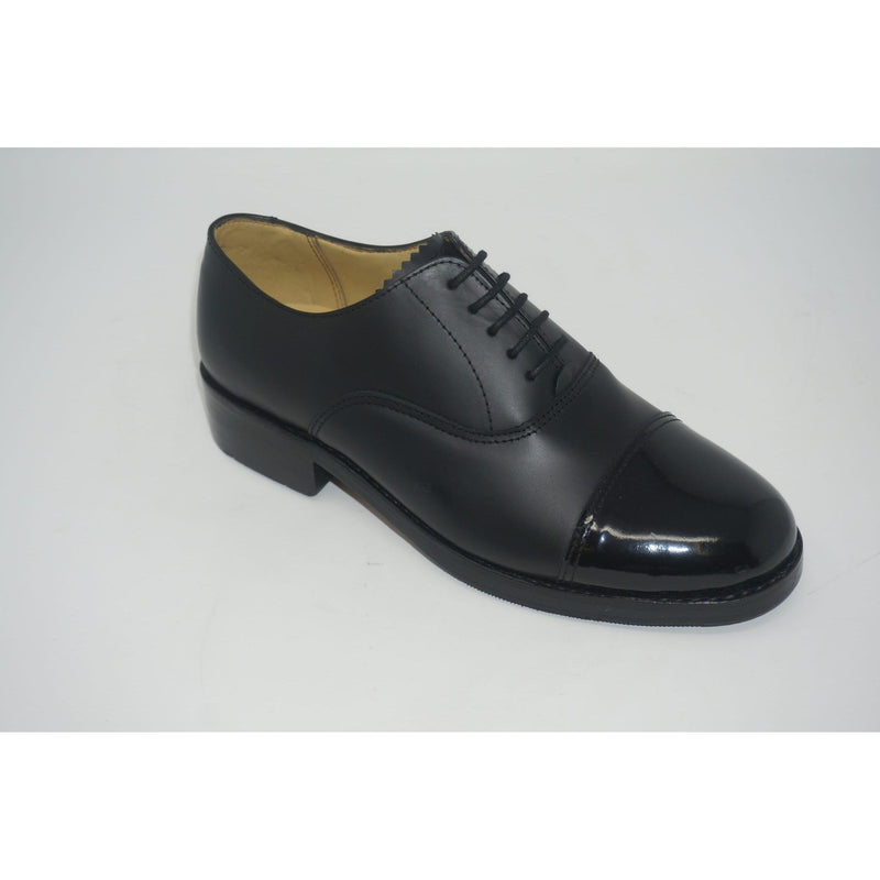 Oxford Shoe with Patent Toe Cap | Ammo & Co | Parade Footwear | Cadet ...