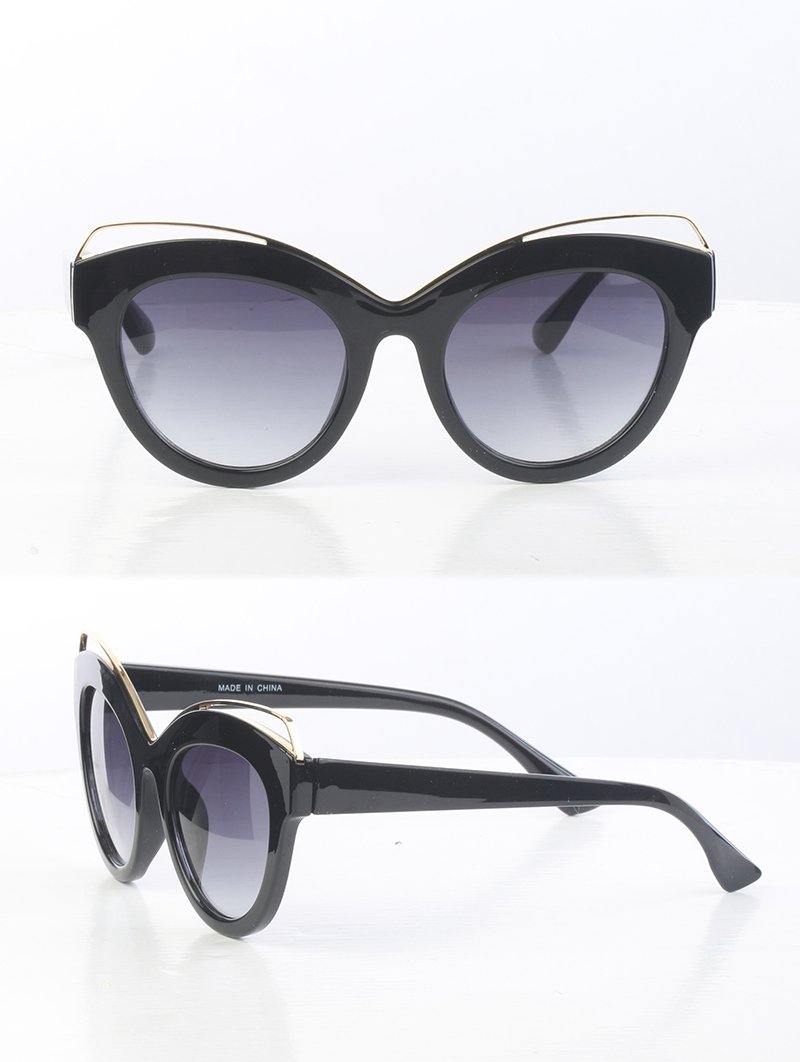 BCNY - Black Retro Cateye Sunglasses - UV400