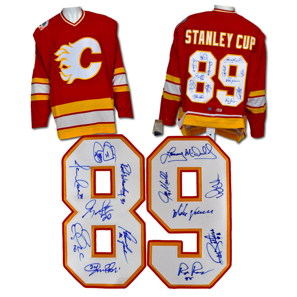 1989 calgary flames jersey