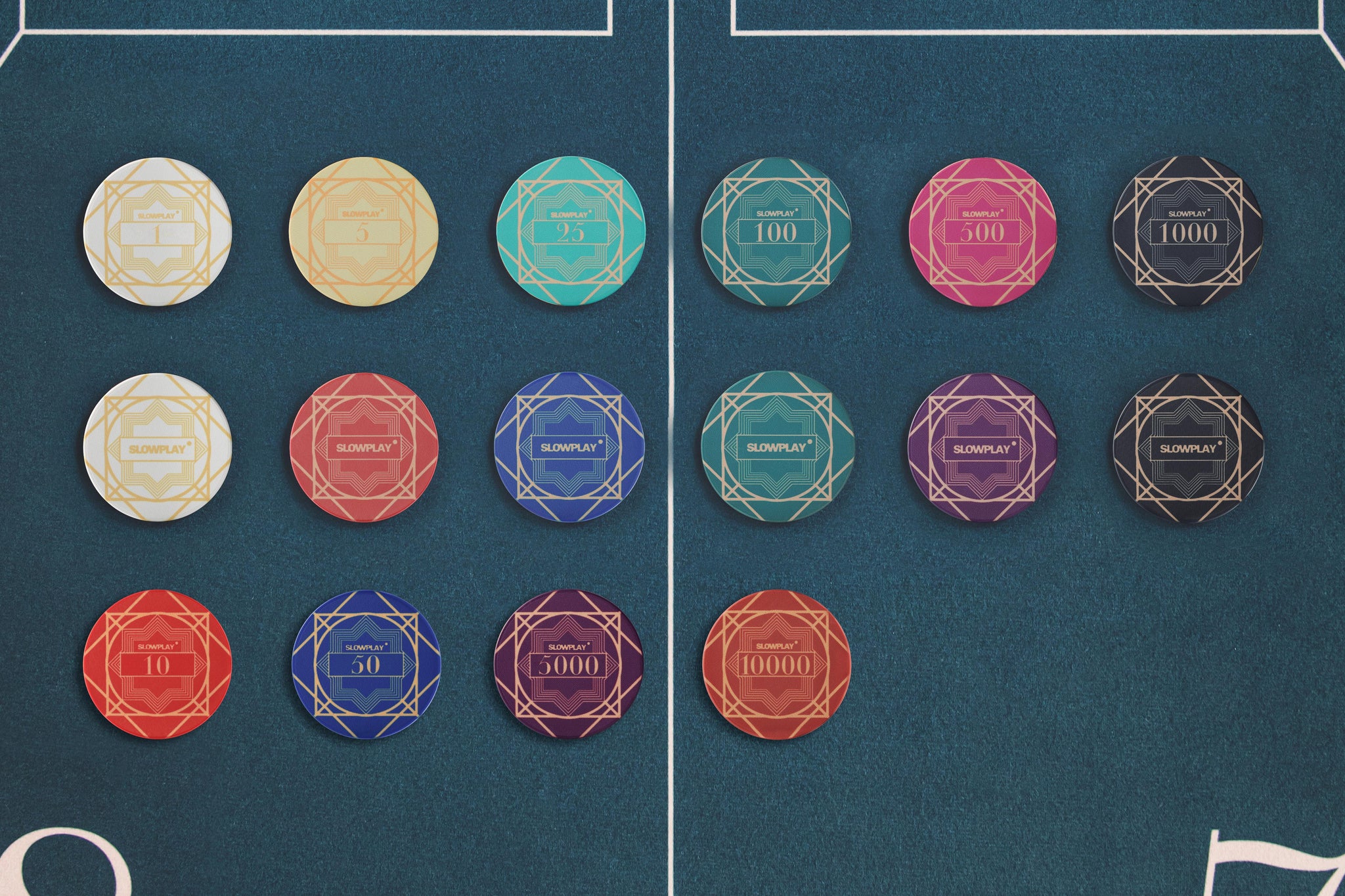 Nash Ceramic Poker Chips | Discontinued Inventories | SLOWPLAY