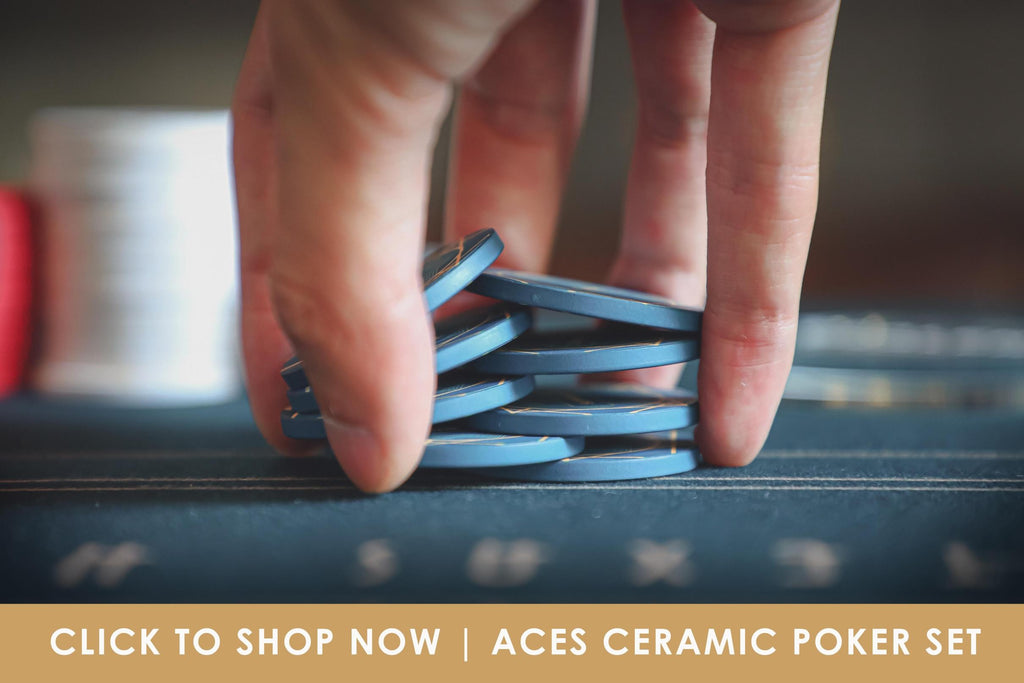 ACES Ceramic Poker Set | SLOWPLAY