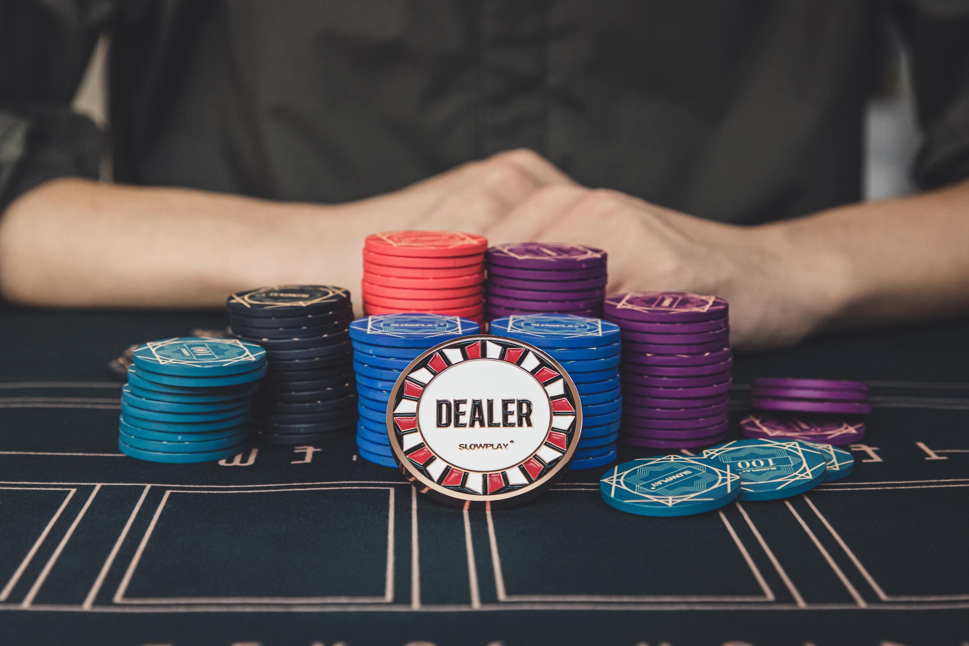 Dealer Button | Premium Poker Accessories | SLOWPLAY