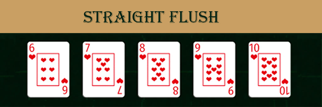 Poker Hand Rankings - Straight Flush