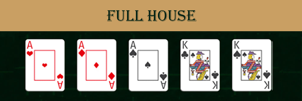 Poker Hand Rankings - Full House