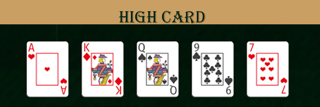 Poker Hand Rankings - High Card