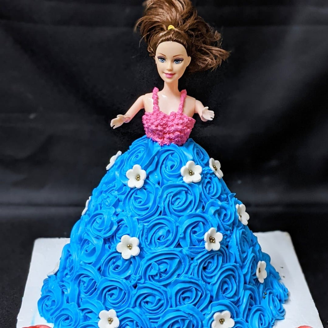 barbie doll cake