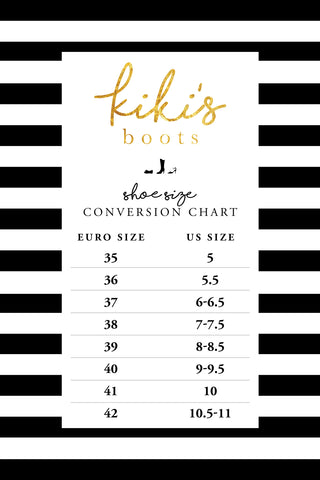 Conversion Sizing Chart