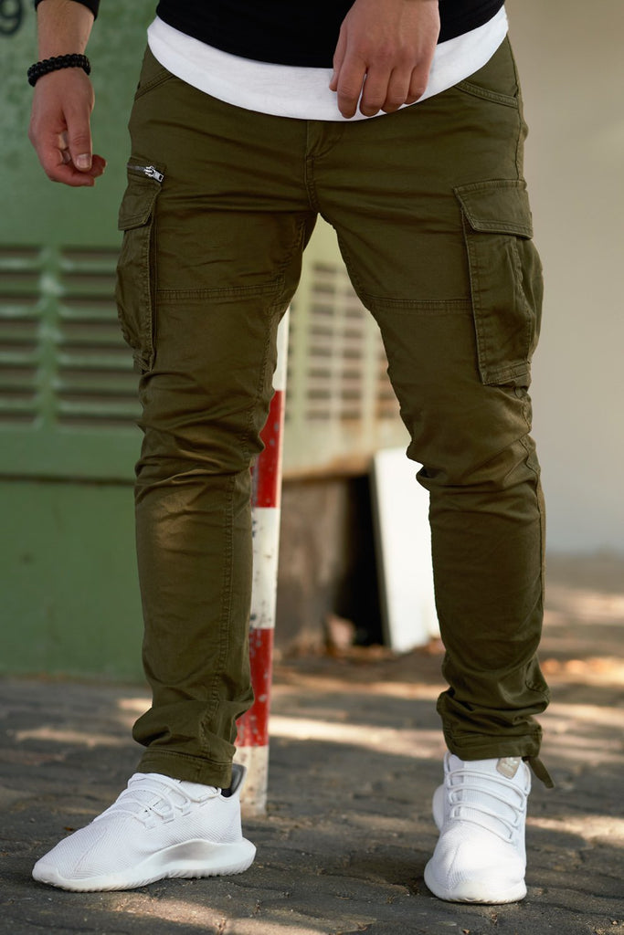 Men's Jack \u0026 Jones Cargo Jogger Pants 