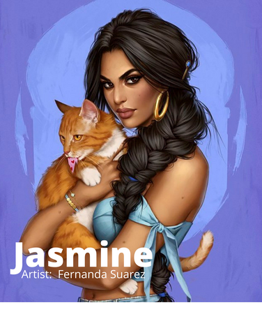 Jasmine -  Alladdin's Strong-Willed Disney Princess