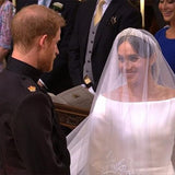 Meghan & Prince Andrew Wedding Pic Tiara and Veil 3dvanity.com