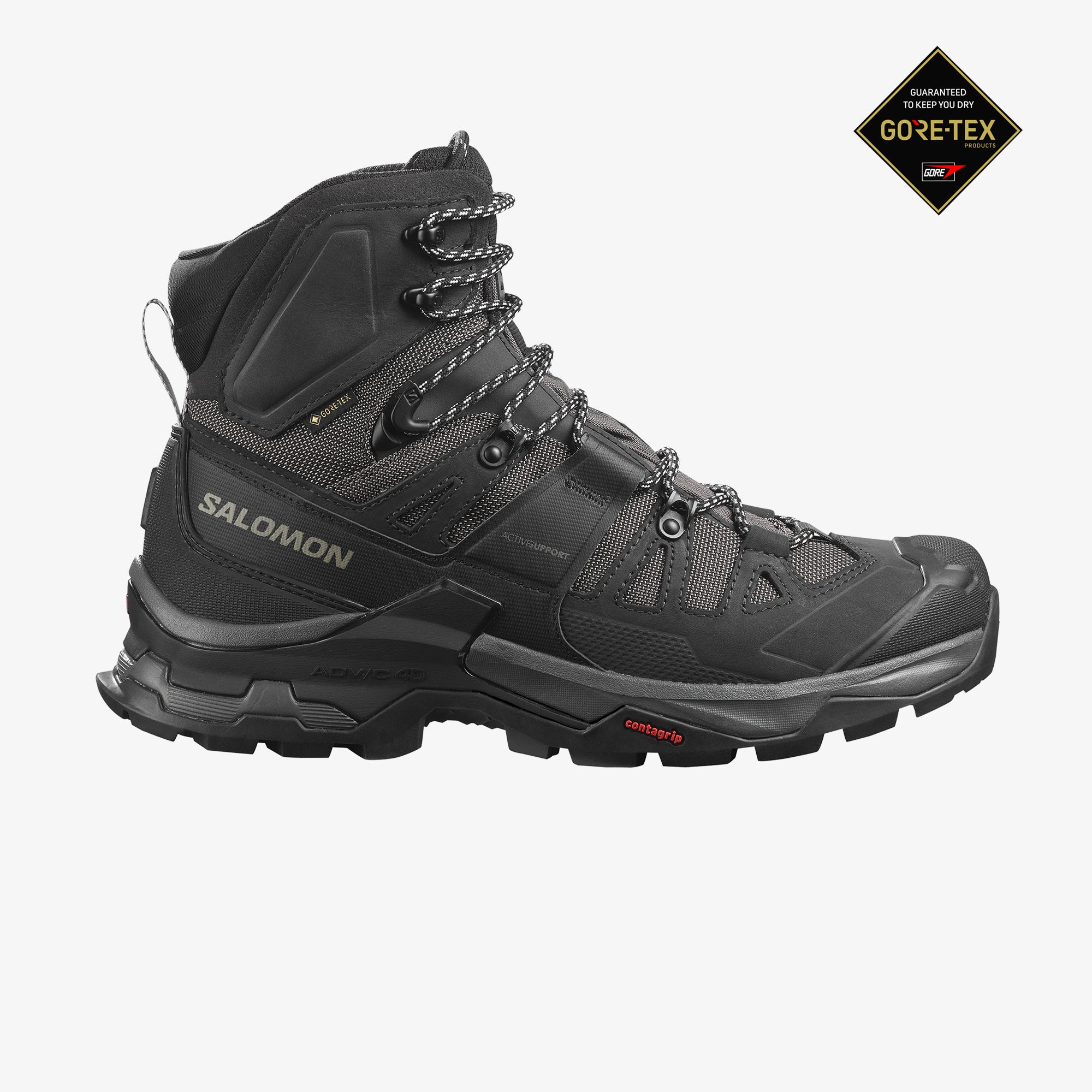 Salomon Women's Quest Element Gore-tex Hiking Boots, Ebony/Rainy Day/Stormy  Weather, 5 : : Clothing, Shoes & Accessories