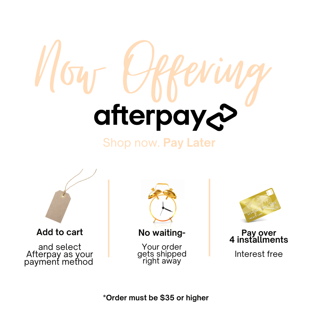 now offering afterpay