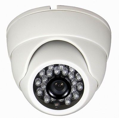 Outdoor Surveillance Camera Security System Dome Color LED 3.6mm CCTV ...